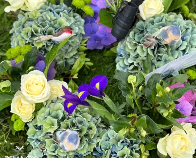 personalised- bird-wreath